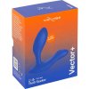 We-Vibe Vector+ - nabíjateľný, inteligentný análny vibrátor (modrý)