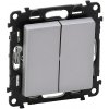Legrand 752318 VALENA LIFE DVOJTLAČIDLO HLINÍKOVÉ + predĺžená záruka na 3 roky