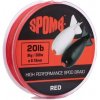 SPOMB Spodová Šnúra Braid 300 m 0.18 mm 9 kg 20 lb RED