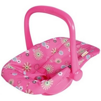 Teddies Nosič na autosedačku s látkovým poťahom pre dieťa/psy plast 25x42x34cm