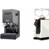 Gaggia New Classic E24 BC, grey + Eureka Mignon Perfetto, BL white