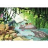 Komar Papierová fototapeta Kniha Džunglí plávanie s medveďom Baloo 368 x 254 cm