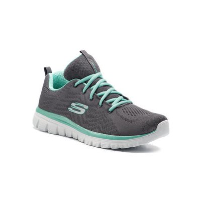 Skechers Sneakersy Get Connected 12615/CCGR sivá