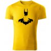 T-ričko Batman pánske tričko Farba trička: Žltá, Farba potlače: Čierna, Veľkosť: L