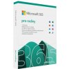 Microsoft 365 pre rodiny 1 rok elektronická licencia EU 6GQ-00092 nová licencia