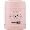 Obedový termobox Freeon 0,35 l ružový