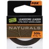 Náväzcová Šnúra Fox Naturals Leadcore 50lb 7m