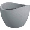 Hrnec Scheurich Stony Grey, plast, O 30 cm, šedý