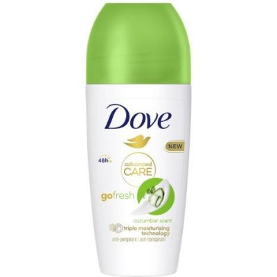 Dove Advanced Care Go Fresh Cucumber & Green Tea 48h antiperspirant s osviežujúcou vôňou uhorky a zeleného čaju 50 ml pre ženy