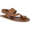 Barefoot dámské sandály Vivobarefoot - Opanka Sandal Womens Tan hnědé