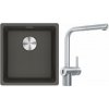 Súprava kuchynská batéria Franke Atlas Neo Sensor 115.0625.523, granitový drez Franke Maris 125.0716.374