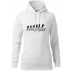Evolúcia Floorball - Mikina dámská Cape s kapucí - XL ( Biela )