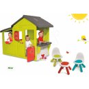 Smoby Set domček Záhradník Neo Floralie s kuchynkou+2 stoličky a stolček KidChair SM310300-18