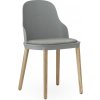 Normann Copenhagen Stolička Allez Chair Main Line Flax – sivá/dub