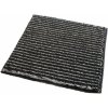 ROUTNER Kúpeľňová predložka PESCINA Antracit 10607 - Antracit / 60 x 60 cm 10607