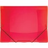 Karton P+P Opaline A4 dosky s chlopňami a gumičkou červené