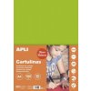 Farebný papier A4 170 g fluo-zelený 50 ks