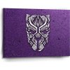 Sablio Obraz BLACK PANTHER wakanda forever Biely - 90x60 cm