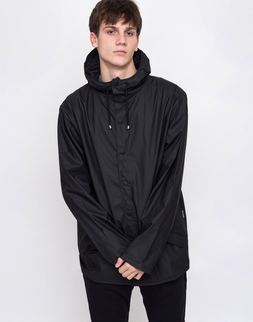 Rains jacket 01 black