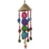 BIRD JEWEL Hračka závesná farebná s povrazmi a drievkami 50 cm