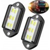 6LED lampa s evidenčným číslom pre nákladné vozidlo Zadná lampa pre automobily