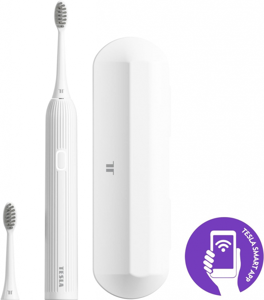 Tesla Smart Toothbrush Sonic TS200 Deluxe White TSL-PC-TSD200W