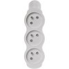 EMOS SK s.r.o. Samostatná 3 zásuvka, biela - P0300N