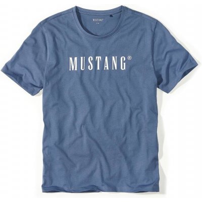 Mustang Modré pánske tričko Bennet