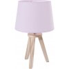 Atmosphera - Stolná lampa TRIPOD 1xE14/40W/230V borovica/ružová 127252A + záruka 3 roky zadarmo
