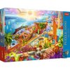 TREFL Premium Plus Tea Time Návštěva Santorini 1000 dielov