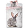 FARO Posteľné obliečky Králíček bavlna 140x200 70x90