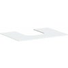 Hansgrohe Xevolos E doska 500/480 a 600/480 78,4 x 55 x 1 cm matná biela 54208700