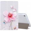 PROTEMIO 38045 ART Zaklápací kryt Lenovo Tab M10 2. generácia (TB-X306F / ZA6W0090CZ / ZA6V0119CZ) FLOWER