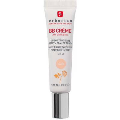 Erborian BB krém SPF 20 (BB Creme Make-up Care Face Cream) 15 ml Dore