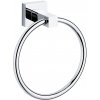 CERANO - Nástenný držiak na uteráky Polo - kruh - chróm CER-479848