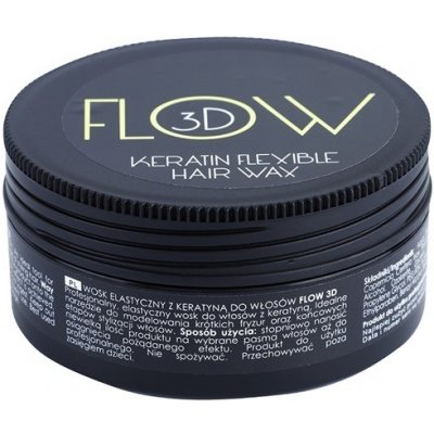 Stapiz Flow 3D vosk na vlasy s keratínom 100 g