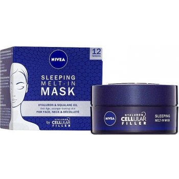 Nivea Sleeping Mask Hyaluron Cellular Filler nočná maska 50 ml od 10,22 € -  Heureka.sk