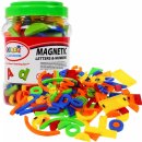 Majlo Toys magnetická písmenka a číslice 128 ks First Classroom