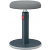 Ergonomická balanční židle pro sezení/stání Leitz ERGO Cosy Stool, sametově šedá
