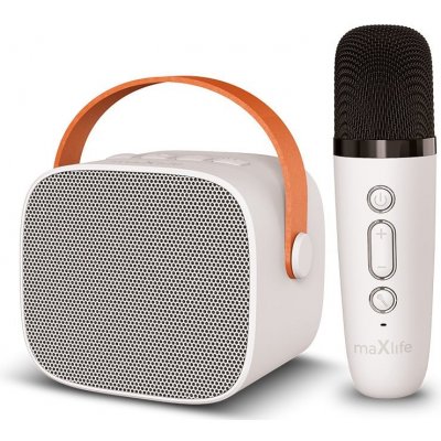 Maxlife Bluetooth karaoke reproduktor MXKS-100 white - biela (OEM0200497)