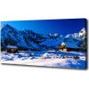 Foto obraz na plátne Domy v Tatrách 100x50 cm