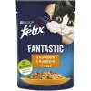 Felix Fantastic kapsička pre mačky kura v želé 85 g