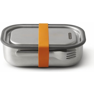 Black+Blum nerezový Steel Lunch box oranžový