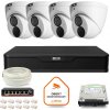 BCS Point IP Surveillance Kit 4x kamera BCS-P-EIP28FWR3-Ai2 DVR s 1TB diskom