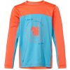 Detské tričko s dlhým rukávom Vaude Kids Solaro LS T-Shirt II - crystal blue 98