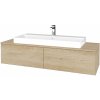 Dreja Kúpeľňová skrinka MODULE SZZ12 140 umývadlo Glance - D15 Nebraska / D15 Nebraska