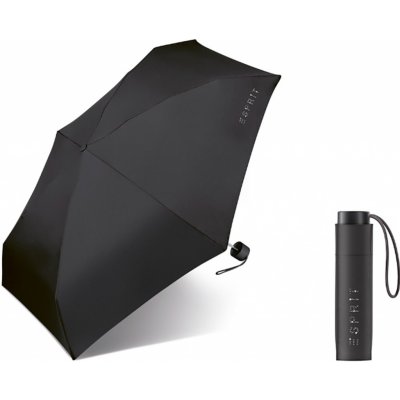 Esprit Petito Diamond deštník dámský skládací mini černý