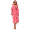 Hrejivý dámsky župan Sweet koralový L