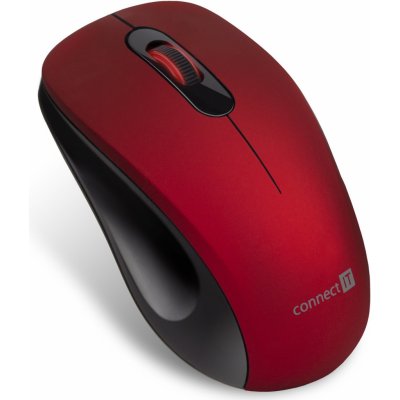 Myš CONNECT IT MUTE Wireless Red (CMO-2230-RD)