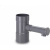 Garden Line Zberač dažďovej vody 80 mm sivý